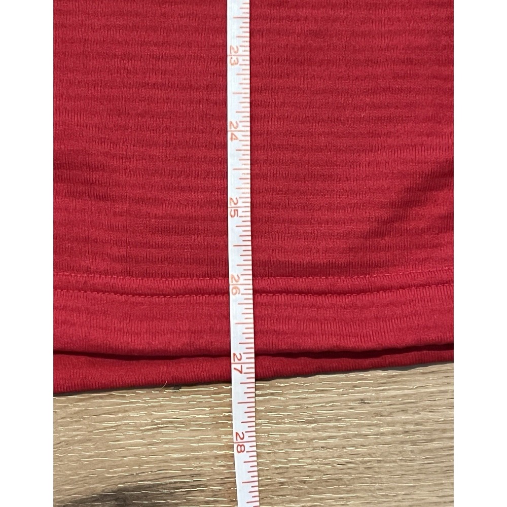 The North Face Mens FlashDry Long Sleeve Running Hike Shirt Mens M Red Outdoor - Picture 8 of 9
